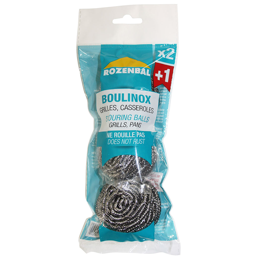 Lot de 3 éponges boulinox