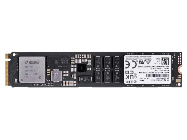 Samsung PM9A3 MZ1L21T9HCLS - SSD - krypteret - 1.92 TB - intern - M.2 22110 - PCIe 4.0 x4 (NVMe) - 256-bit AES-XTS - TCG Opal Encryption 2.0
