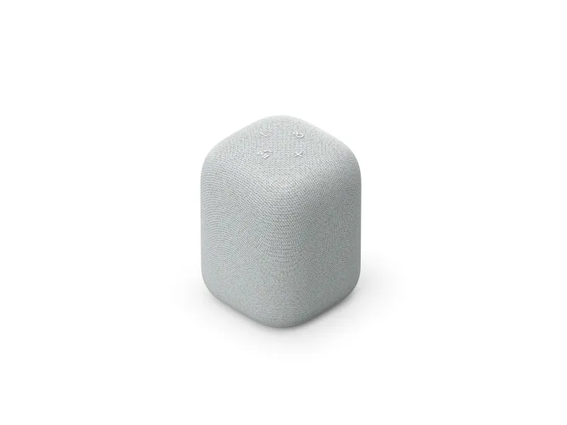 Sony LinkBuds SRS-LS1 - Højttaler - til transportabel brug - trådløs - Bluetooth - App-kontrolleret - 2-vejs - lysegrå