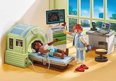 Playmobil 71618 Action Heroes Byggesett MR med Pasient