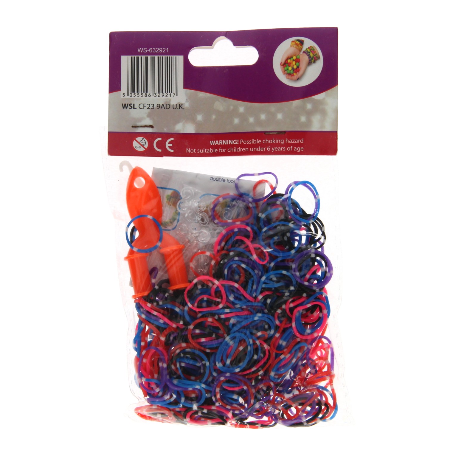 Loombands Polka Dots Set, 600st.