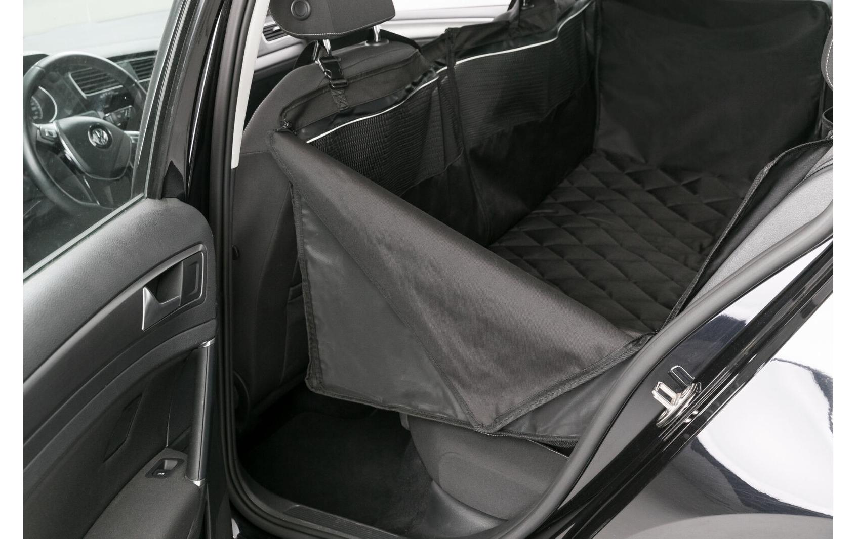 Auto-Schondecke Mit Seitenteilen, 1.55 x 1.30 m, schwarzAuto-Schondecke mit Seitenteil