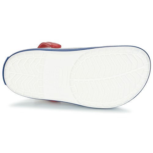 Crocs - CROCBAND - Blanc / bleu/ rouge