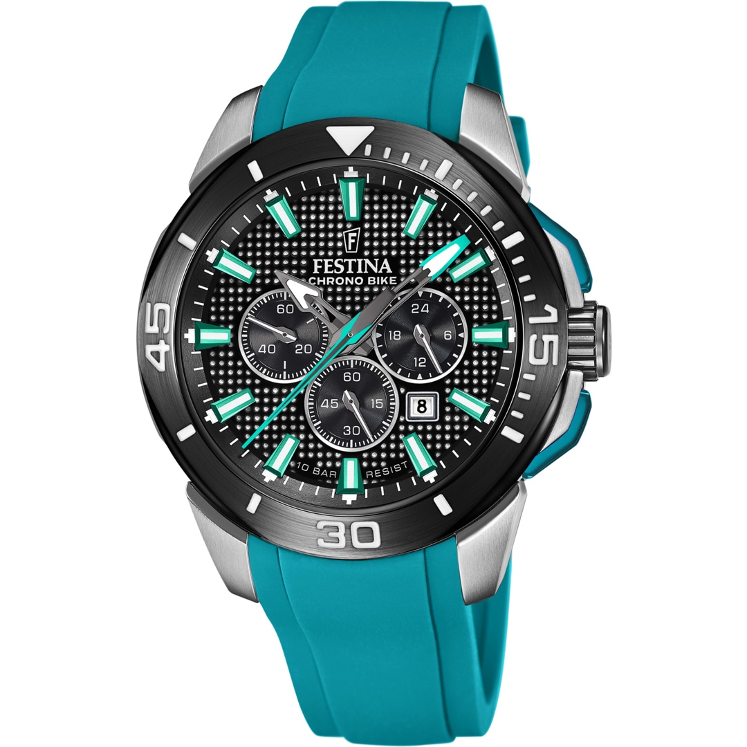 Festina Chrono Bike 2022 Türkis / Schwarz