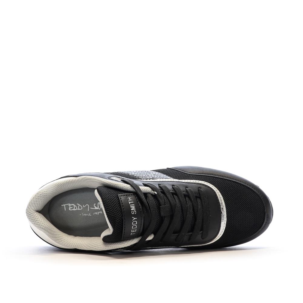 Teddy Smith Baskets Noires/Argent Homme Teddy Smith 78136