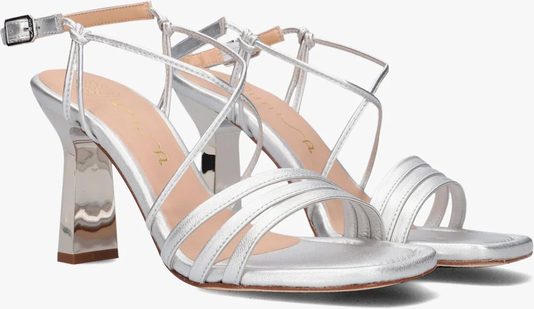 UNISA zilveren unisa sandalen snob