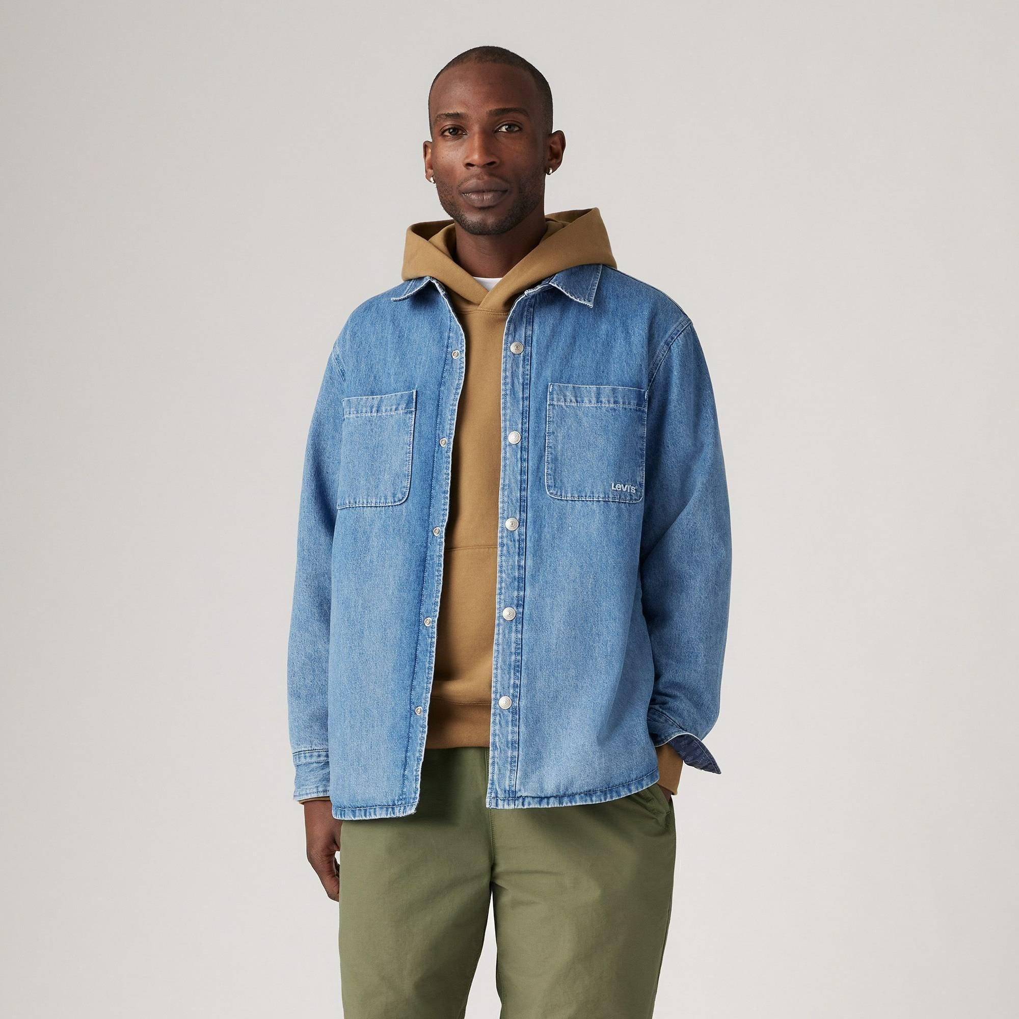 Levis Levis Bryant Padded Rev Oversh Green