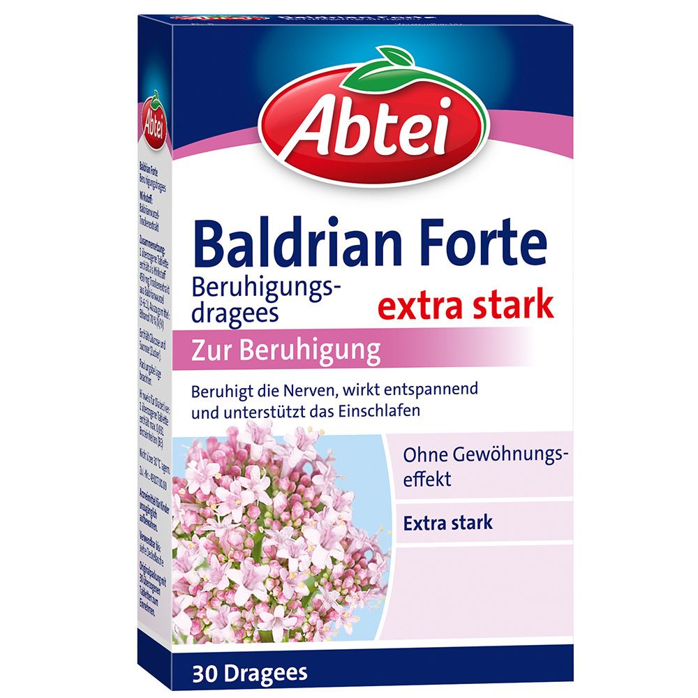 Abtei Baldrian Forte Beruhigungsdragees
