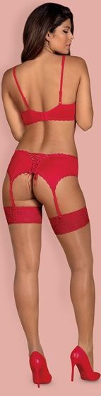 Obsessive Jolierose Set - Rood