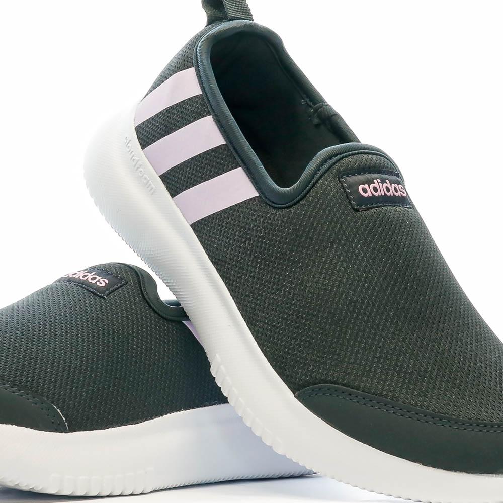 Adidas Baskets Grises Femme Adidas Breezewalk