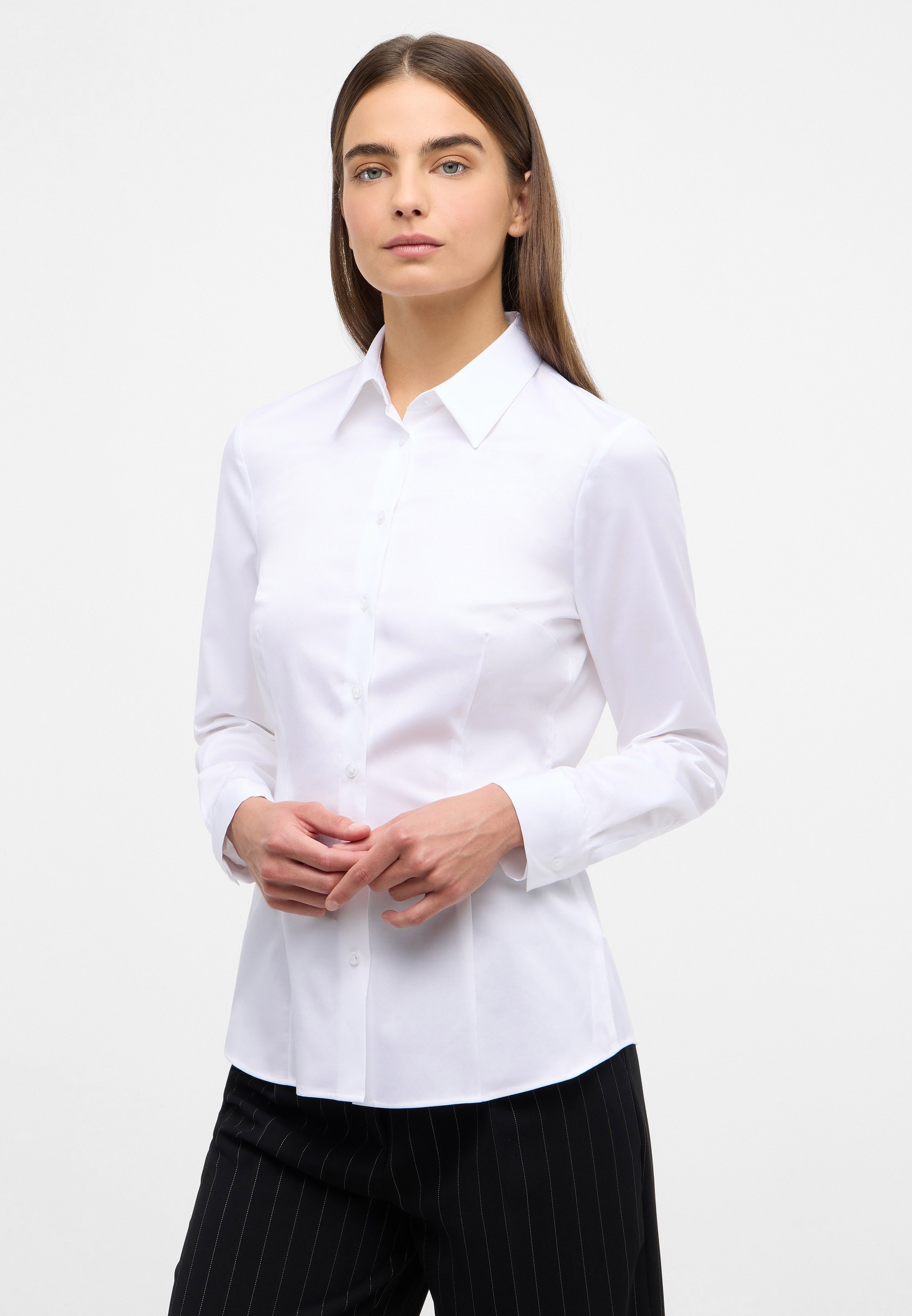 Eterna Hemdbluse »FITTED« EASY IRON (bügelleicht)