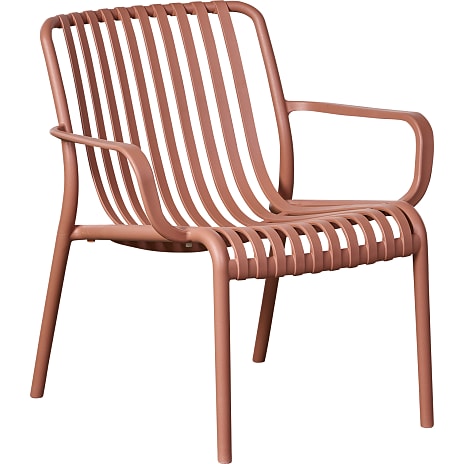 Messina loungestol - Terracotta