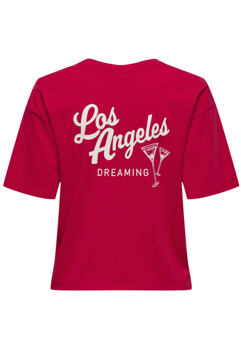 Jacqueline de Yong rode dames t-shirt