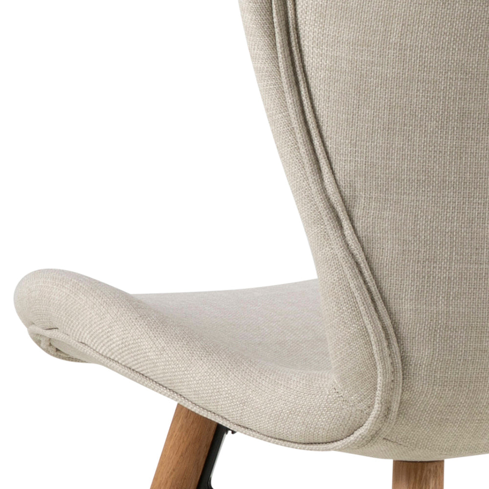 by fonQ basic Tough Eetkamerstoel - Textiel - Beige