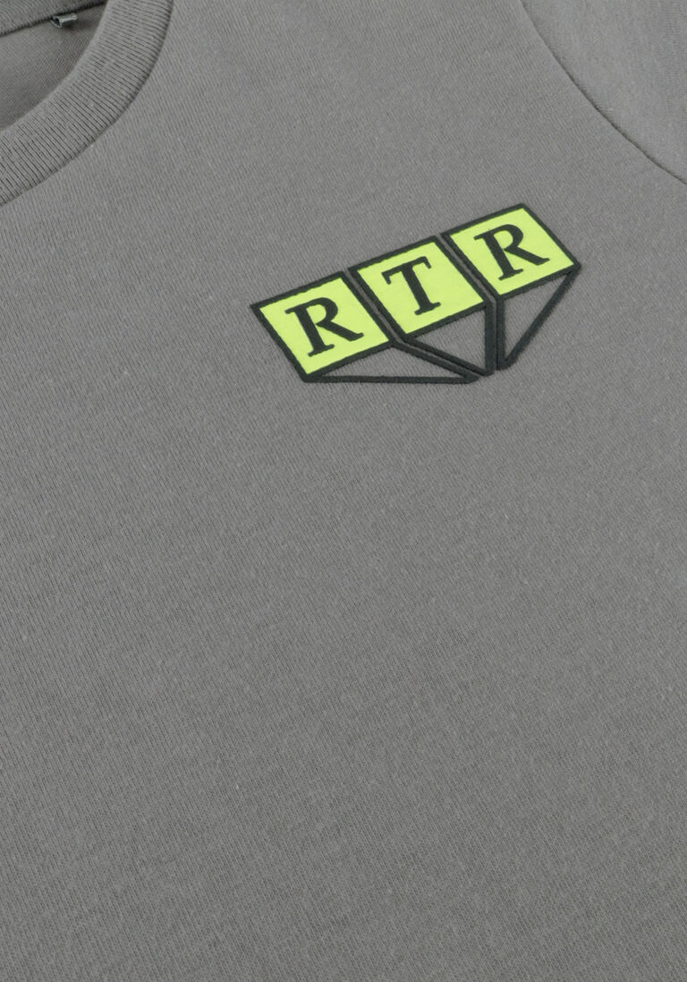 RETOUR lichtgrijze retour t-shirt chiel
