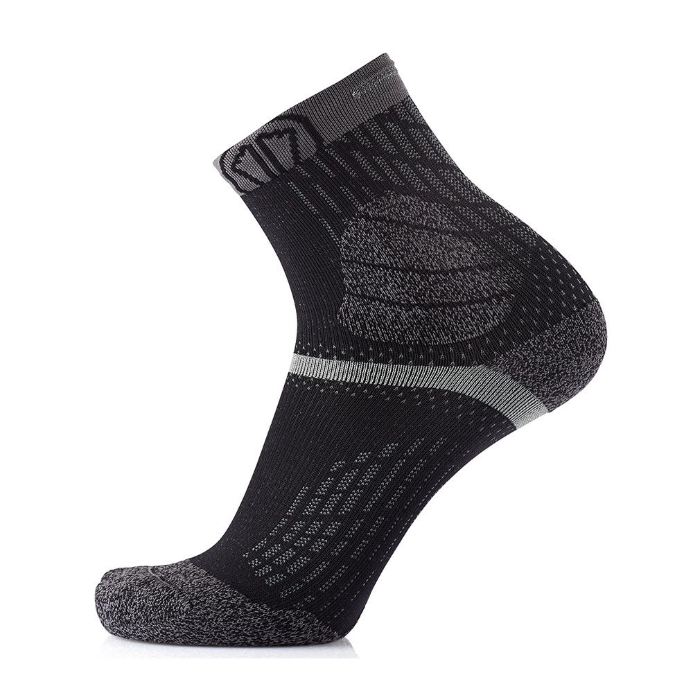 Sidas TRAIL PROTECT - Chaussettes noir/gris