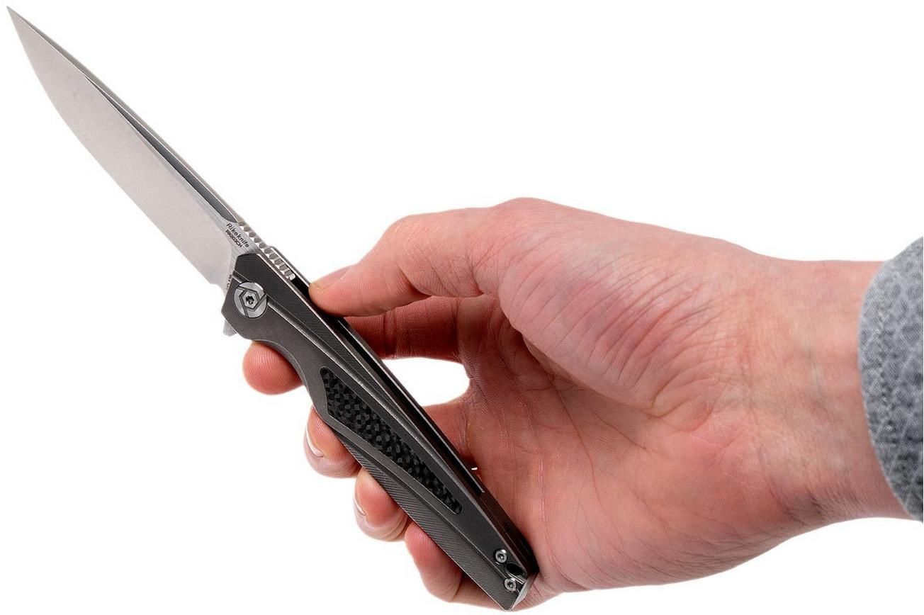 Rike RK803CH-DG Dark Grey, Carbonfiber Inlay zakmes