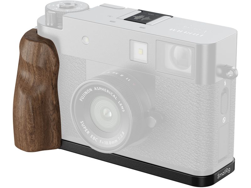 Smallrig L-Winkel mit Holzgriff für Fujifilm X half L-förmiger Handgriff