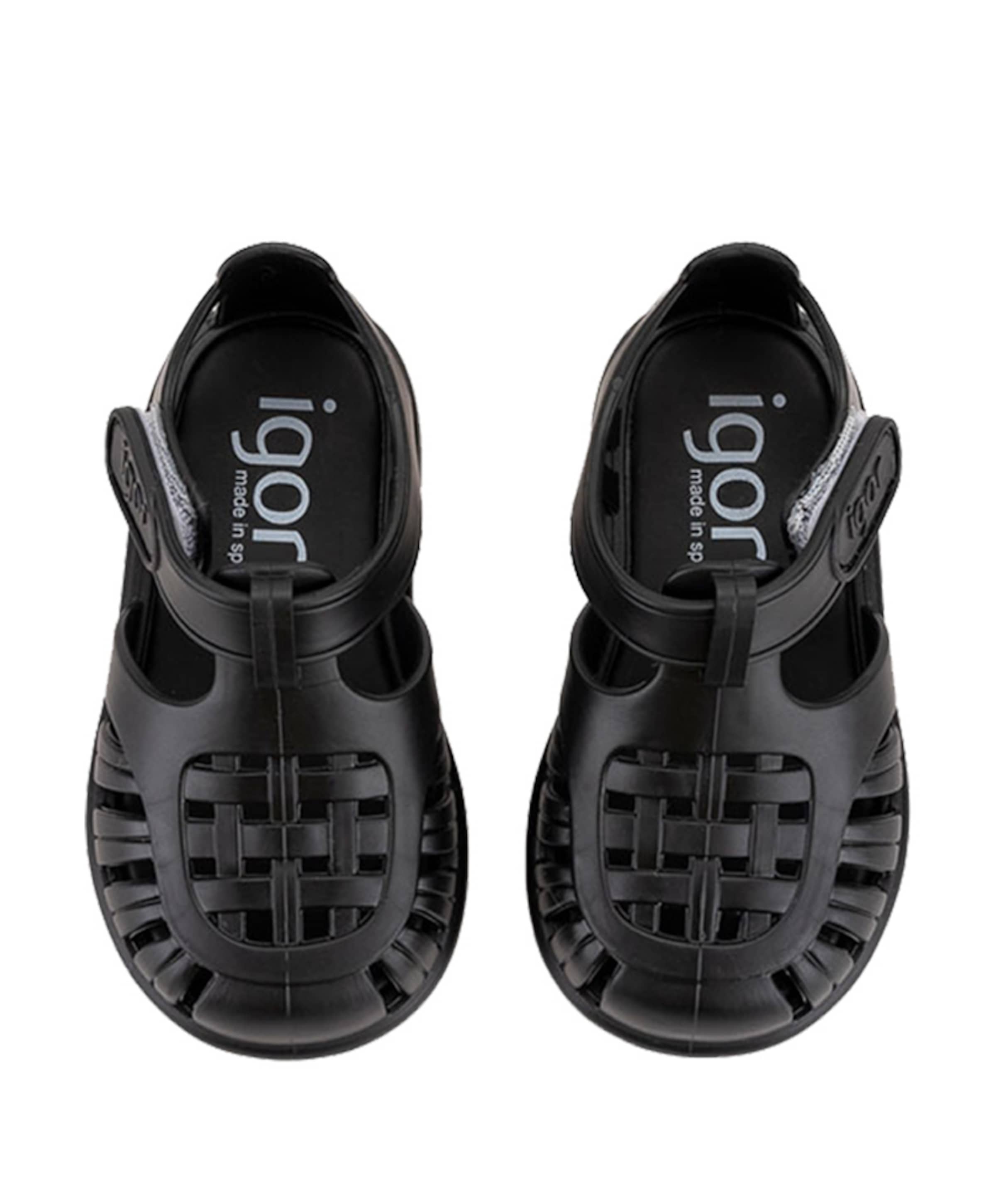 Igor Tobby  jongens sandalen zwart