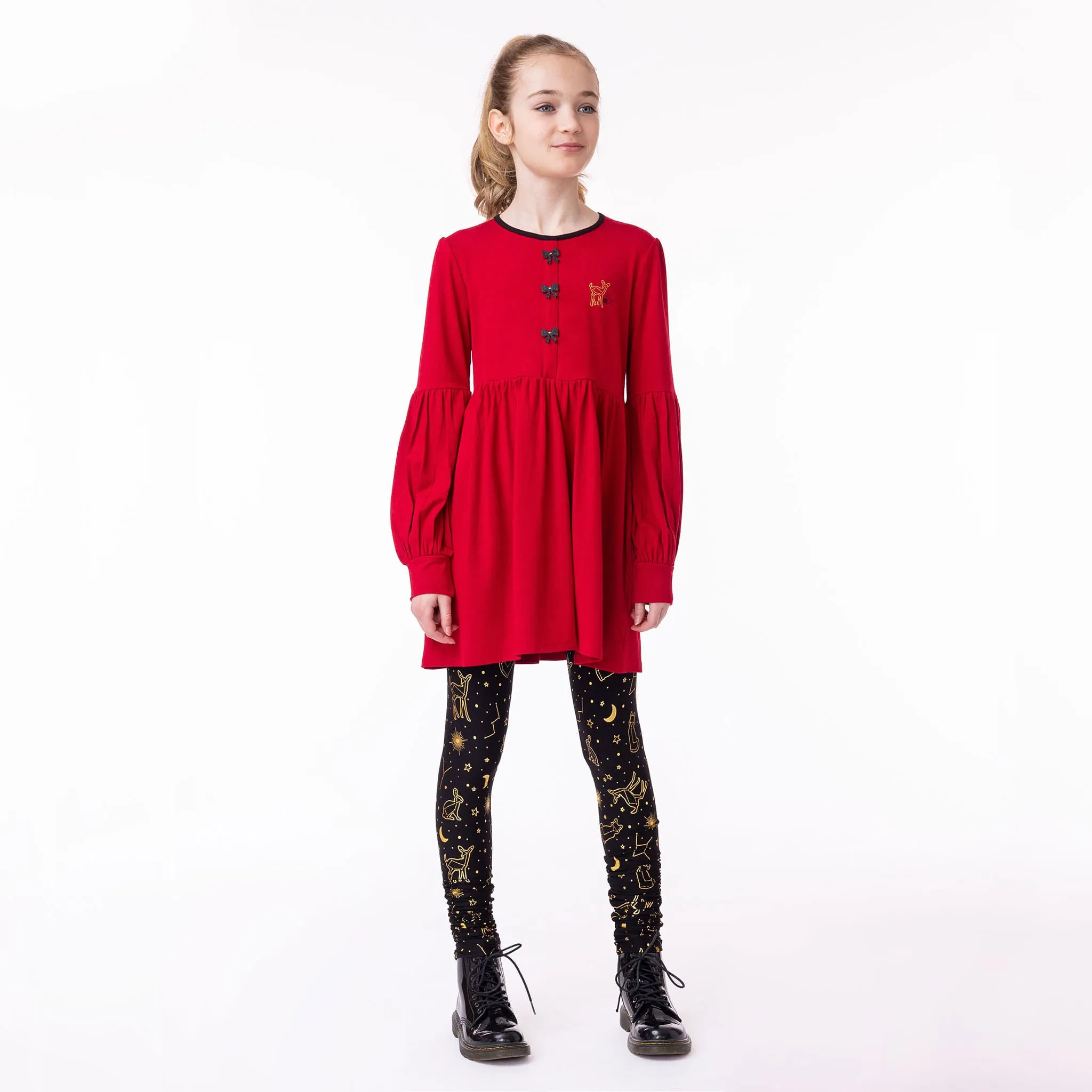 Nanö Tunique Rouge Confettis 7-10ans