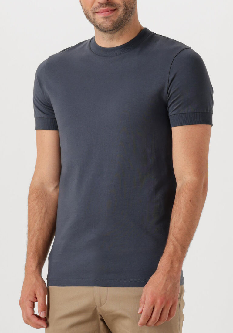 donkerblauwe drykorn t-shirt anton 520062