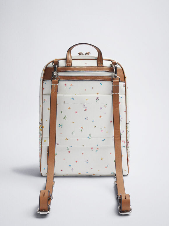 Mochila estampada para laptop de 13 polegadas - Off-White