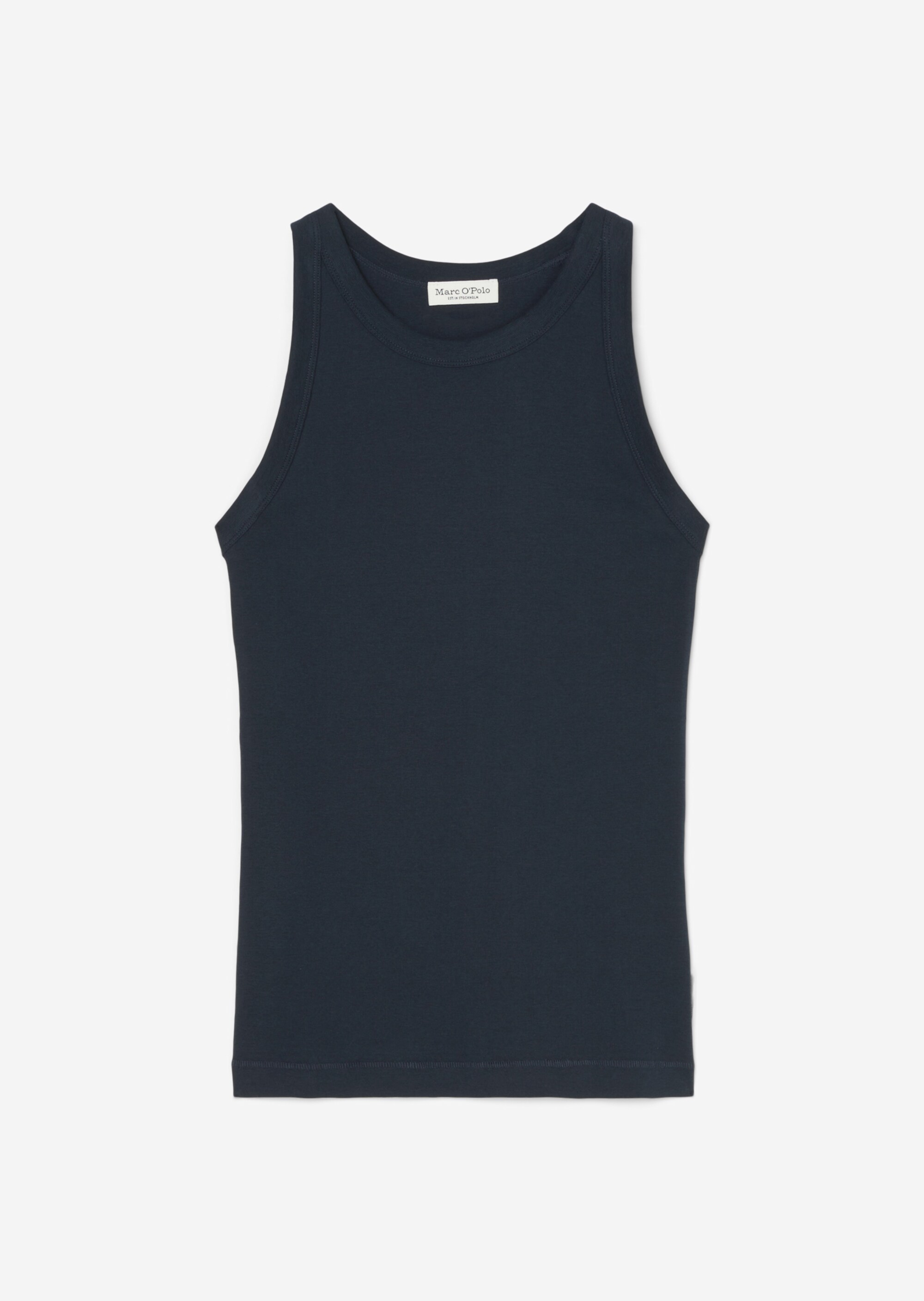 Tanktop regular aus Organic-Cotton-Rib-Jersey