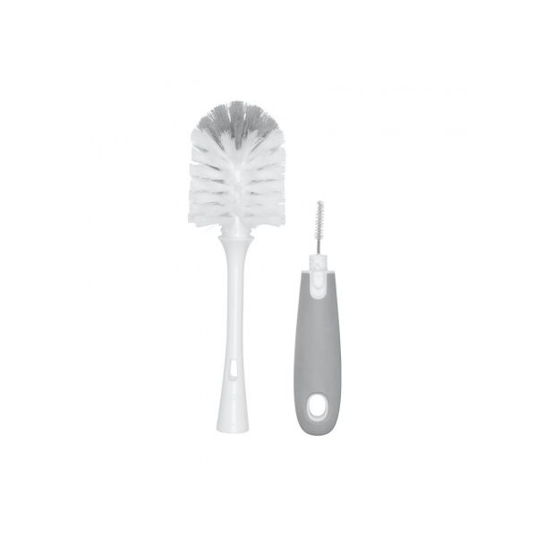 OXO Tot Flessen En Spenenborstel Met Staander Grey