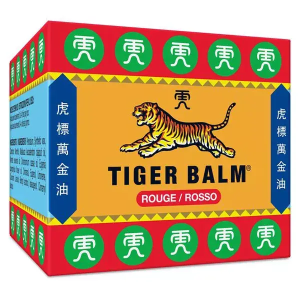 Tiger Balm Vermelho - Pote de 19g