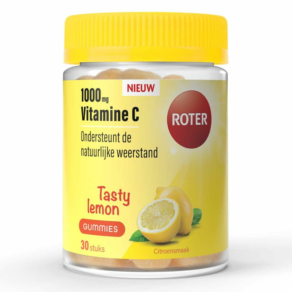 Roter Vitamine C Gummies Tasty Lemon30 stuks