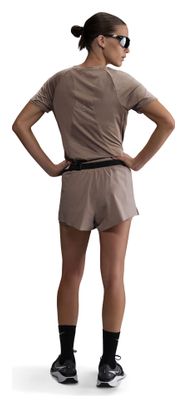 Maillot manches courtes Nike Dri-Fit Swift Marron Femme