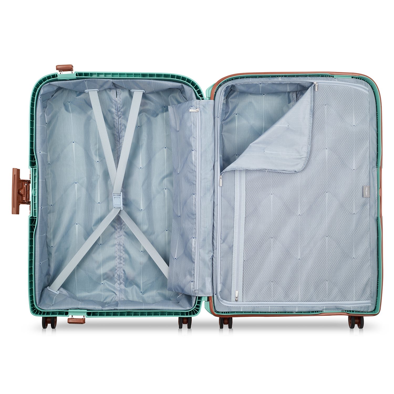Delsey Moncey 4 Wheel Trolley 76 almond