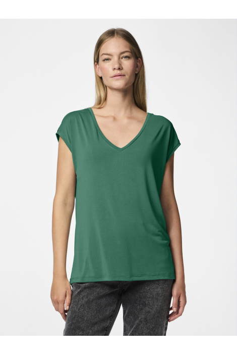 Pieces groene dames t-shirt