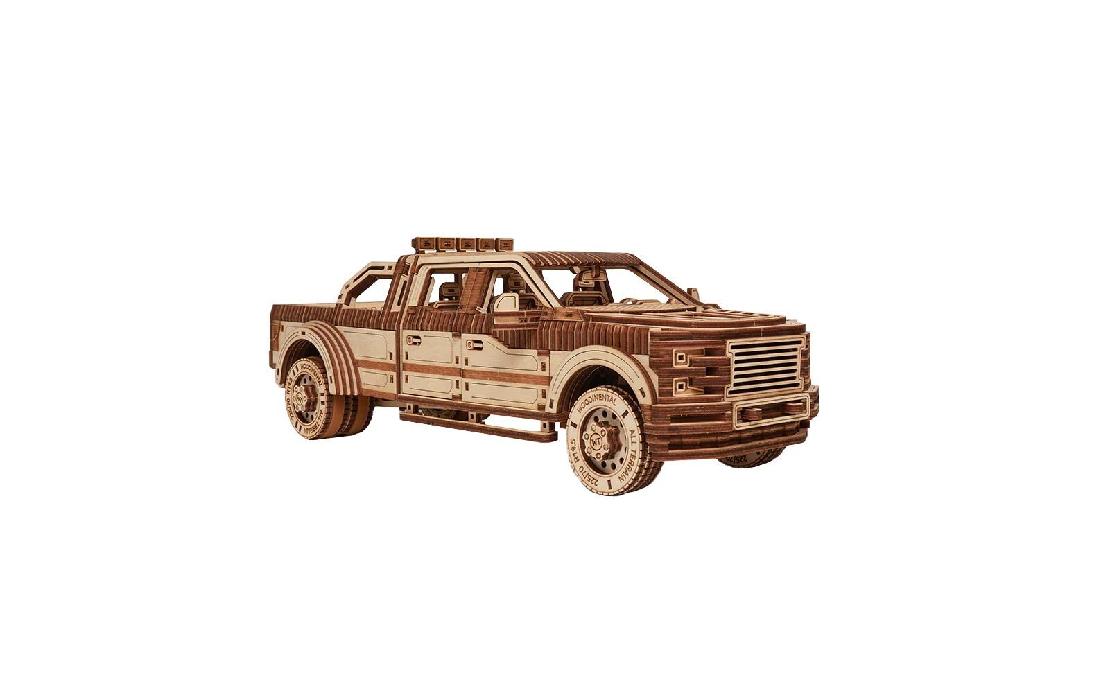 Bausatz Pick-up TruckPick-up 3D Bausatz aus Holz