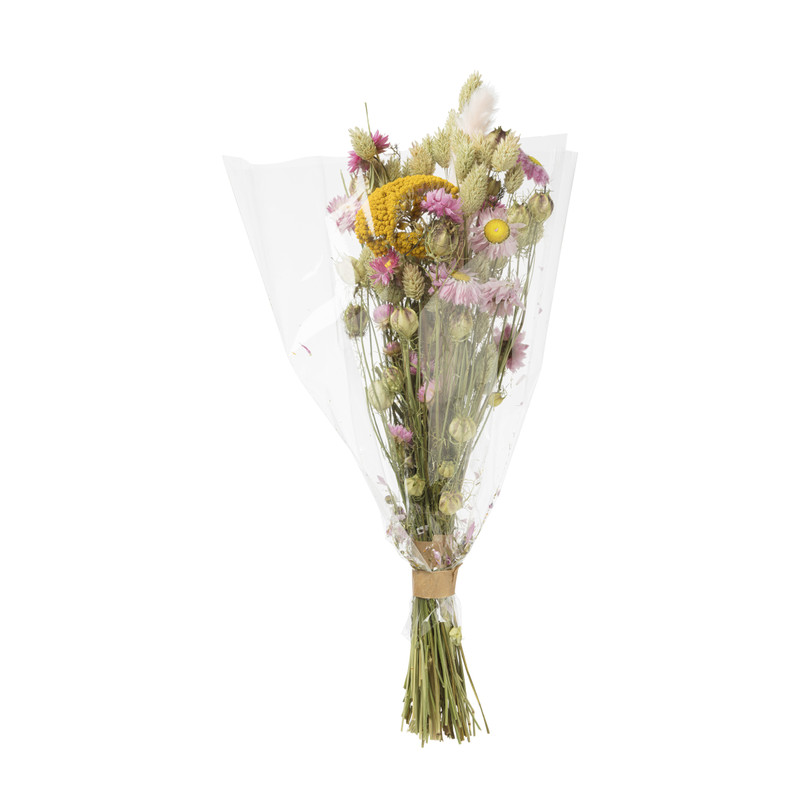 Droogbloem boeket gemixt - diverse varianten - 50 cm