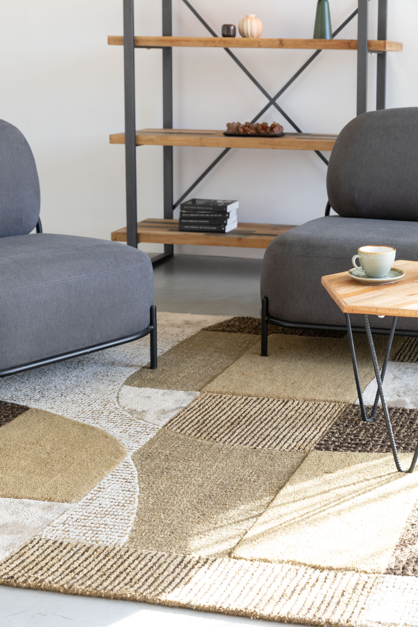 CARPET SILVAN 200X300 OLIVE GREEN