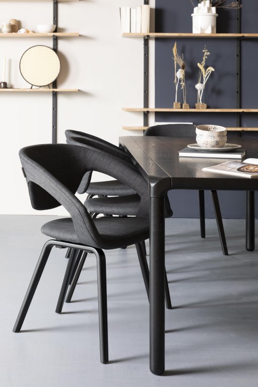 Zuiver Storm tafel 180x90 zwart