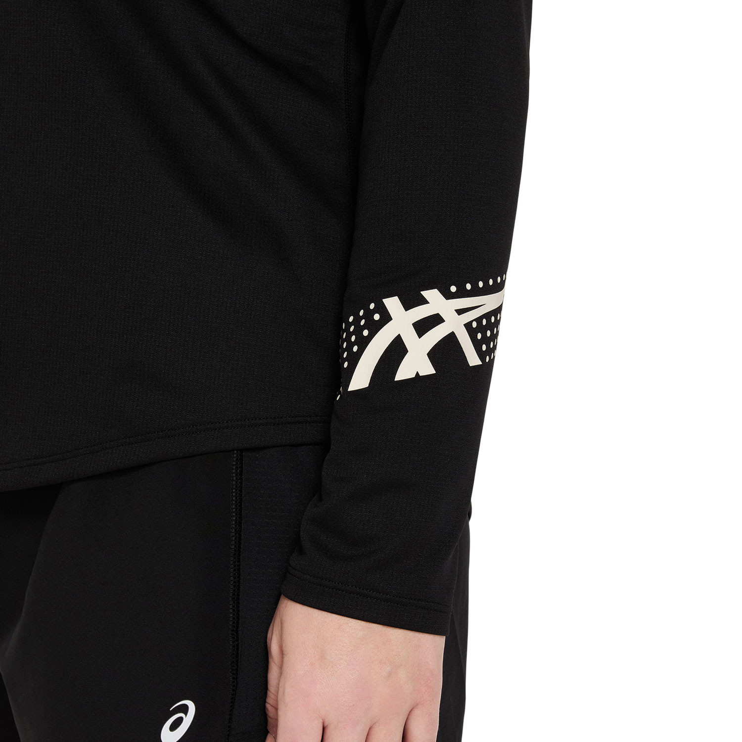 ASICS Icon Half-Zip Longsleeve T-shirt Dames