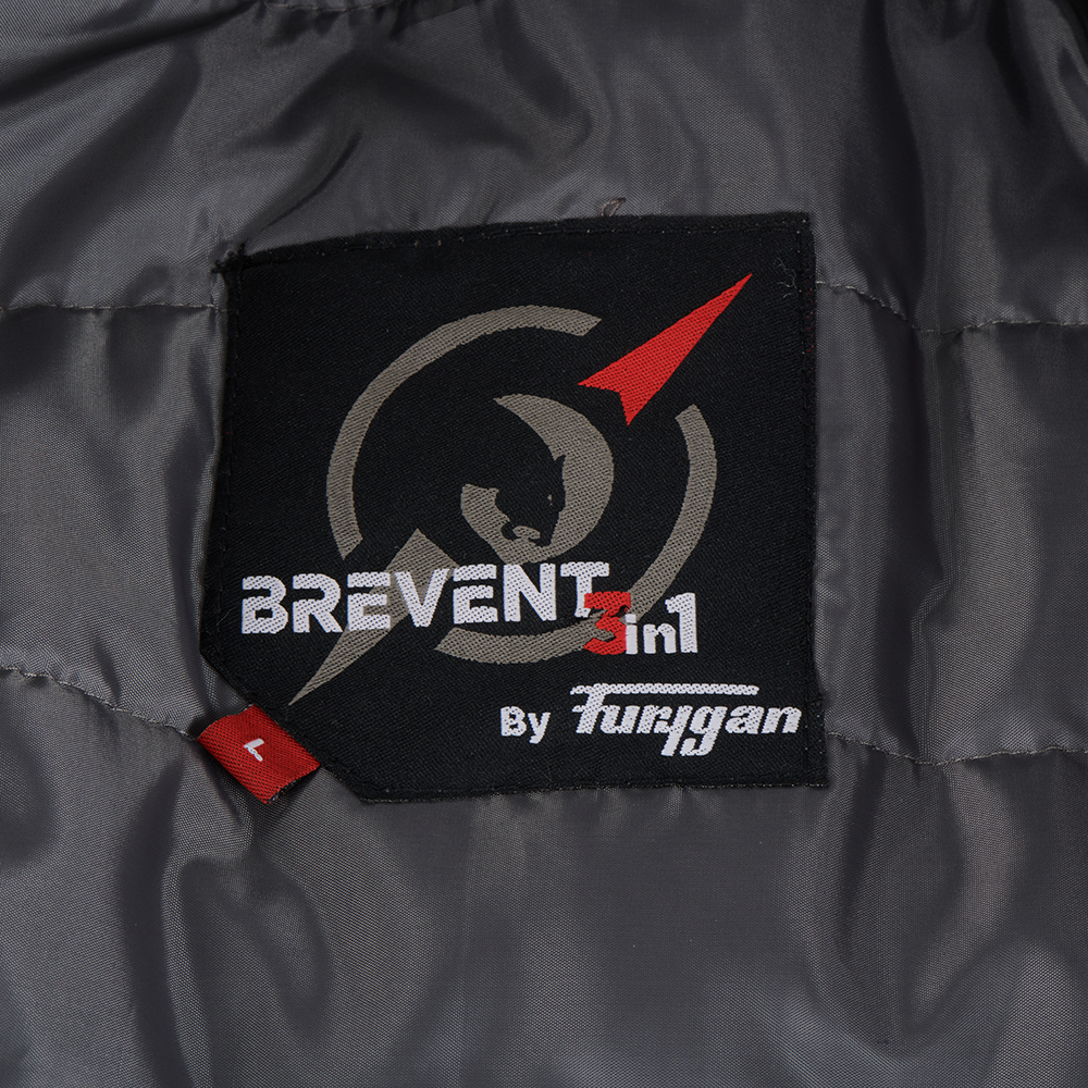 Furygan - Veste Brevent 3 en 1 Noir / Gris