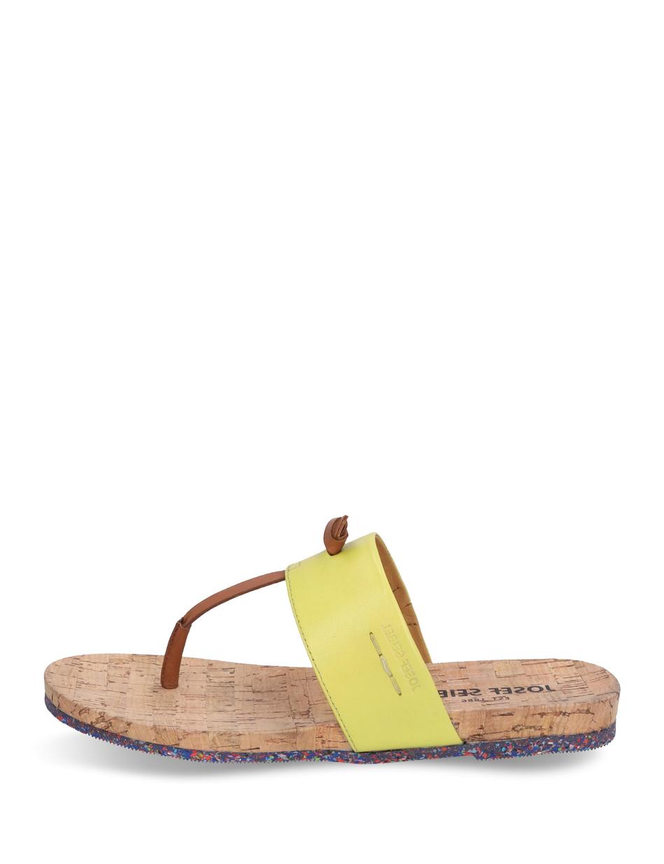 Zehentrenner Henriette 05, zitrone-