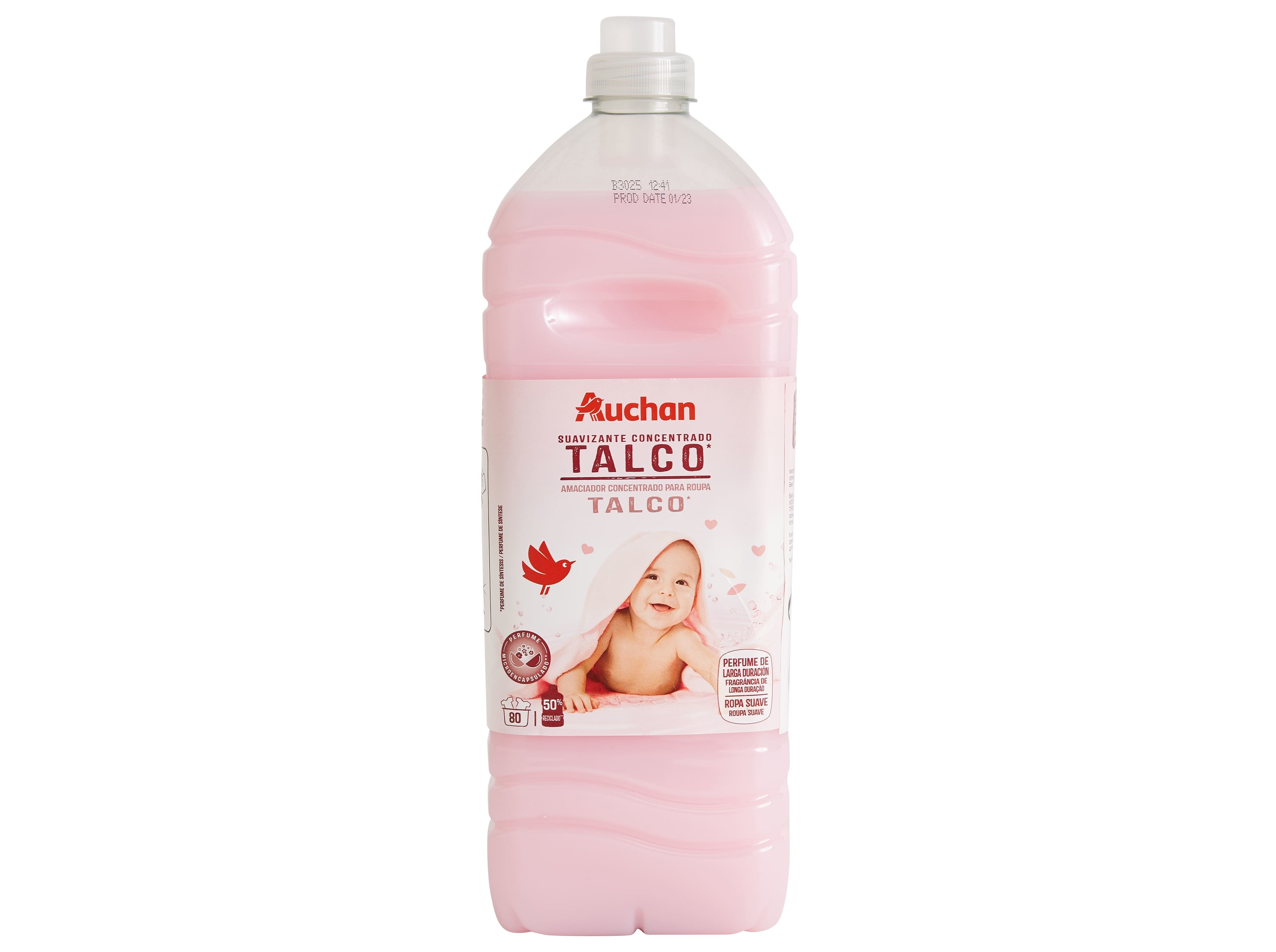 AMACIADOR CONCENTRADO AUCHAN TALCO 80 DOSES