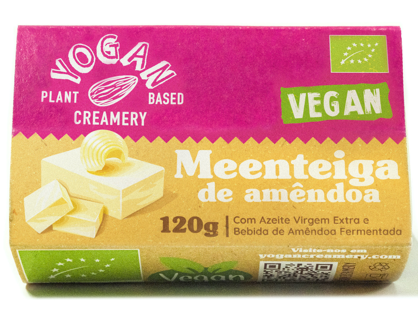 PASTA AMÊNDOA E AZEITE YOGAN BIO MANTEIGA 120G