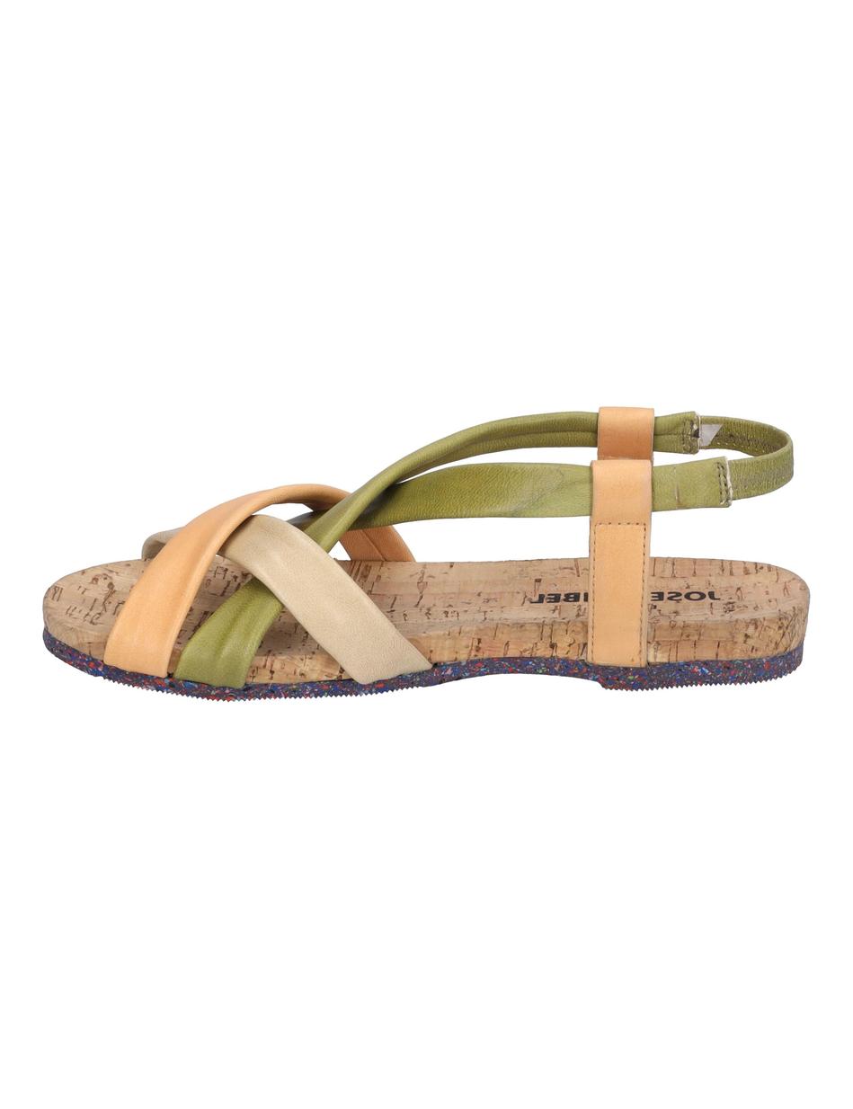 Sandale Henriette 01, oliv-multi
