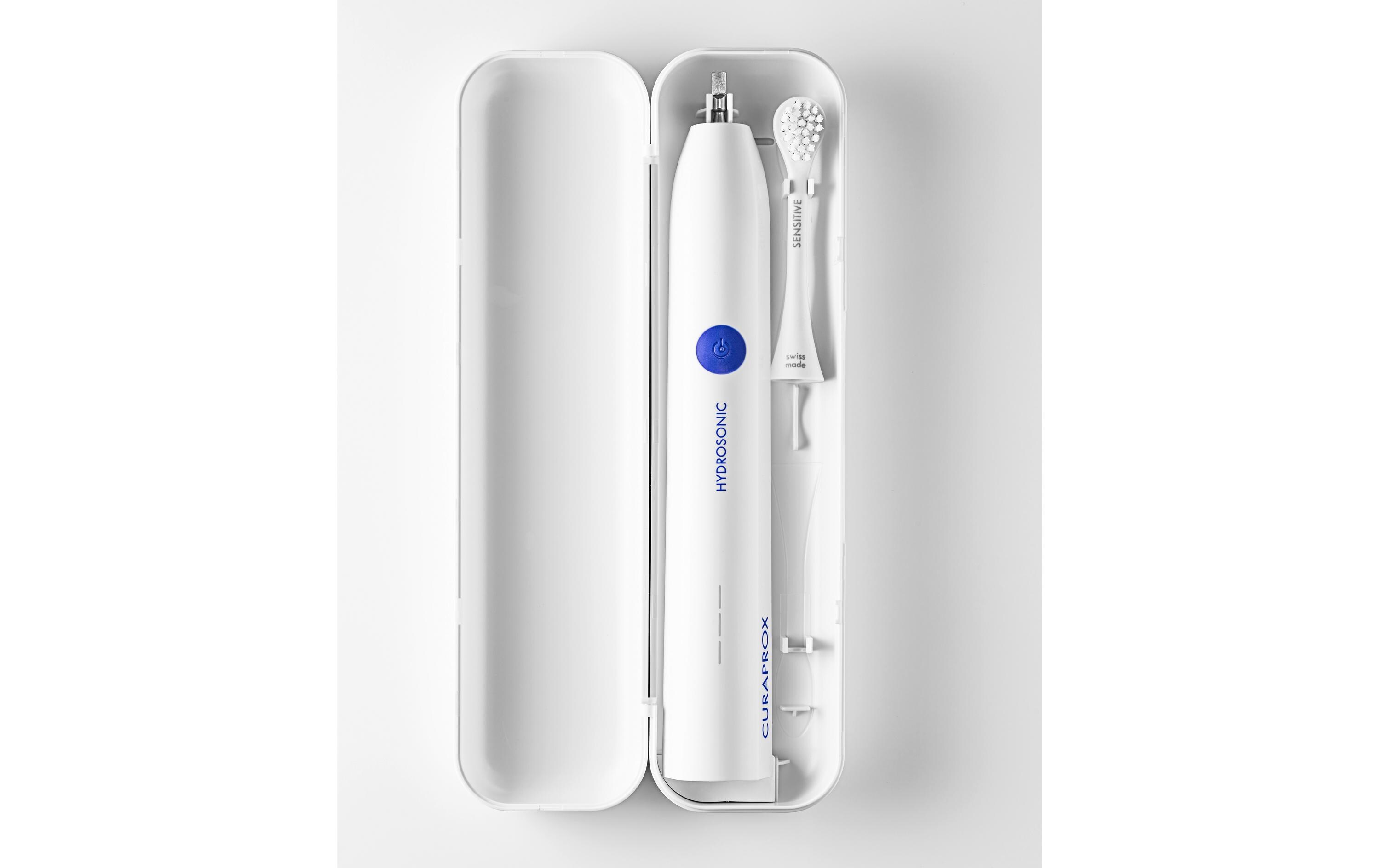 Schallzahnbürste Hydrosonic EasyElektrische Zahnbürste in Weiss