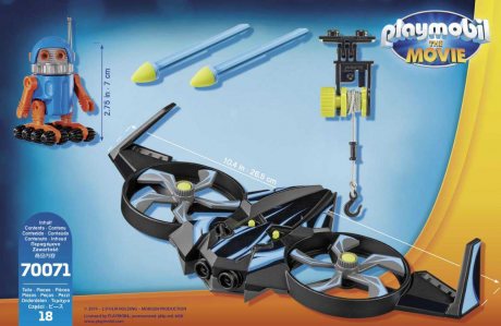 Playmobil: The Movie Robotitron With Drone