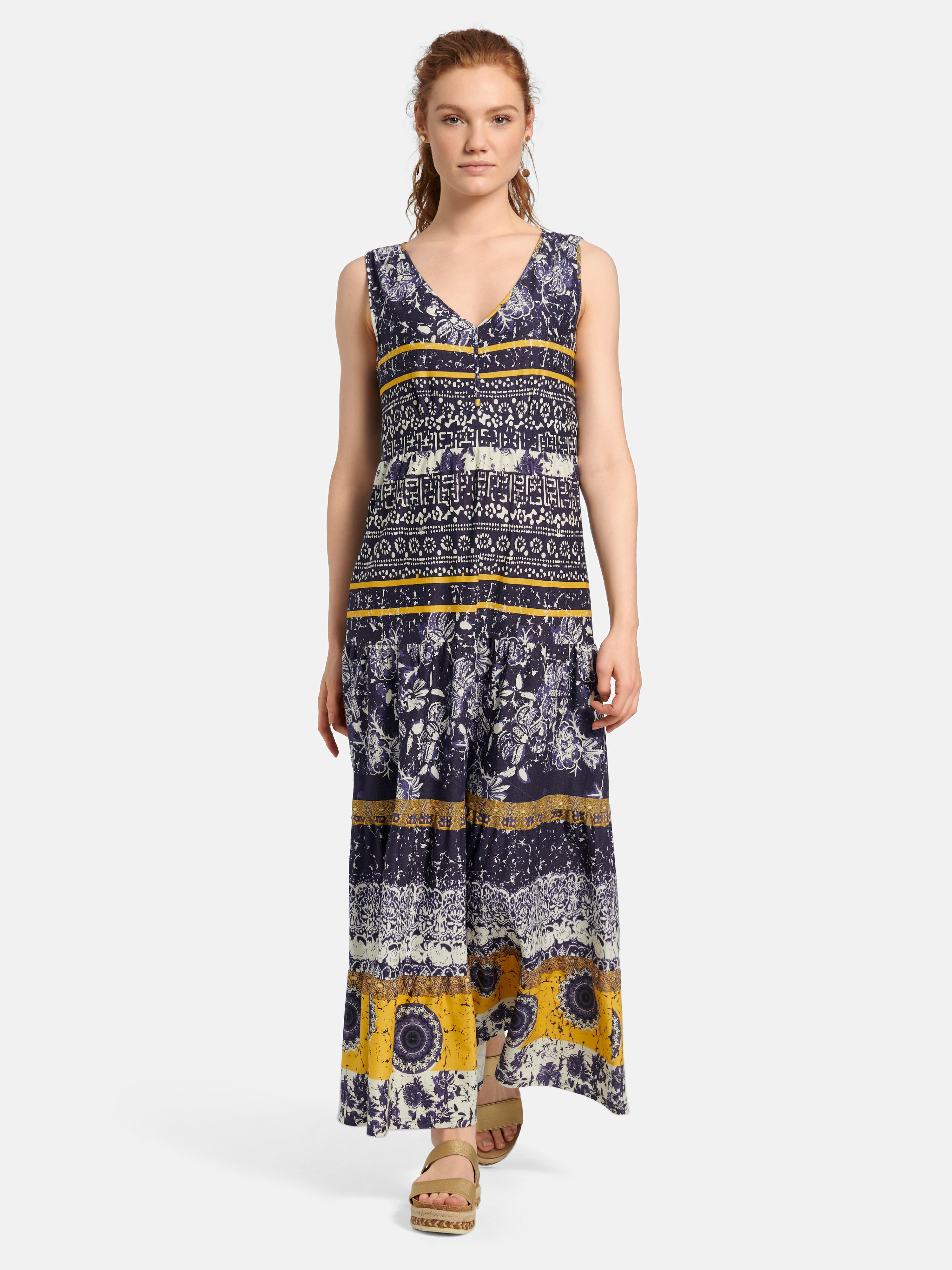 Ärmelloses Jersey-Kleid