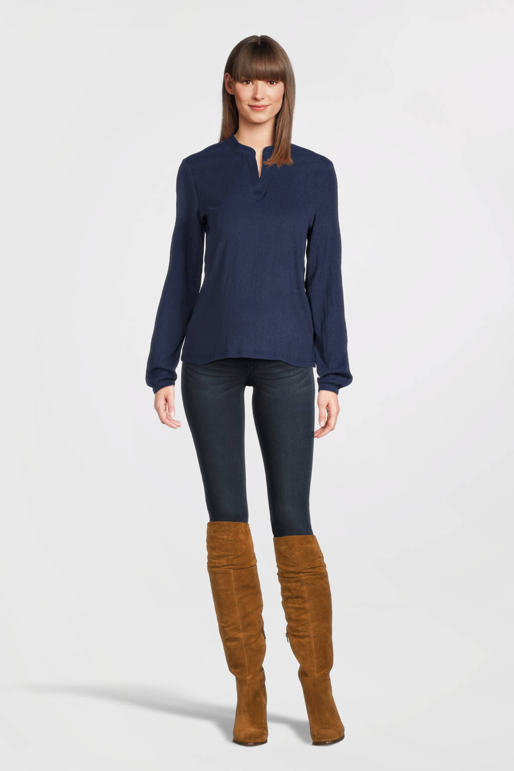ONLY MATERNITY zwangerschapstop OLMNANCY donkerblauw