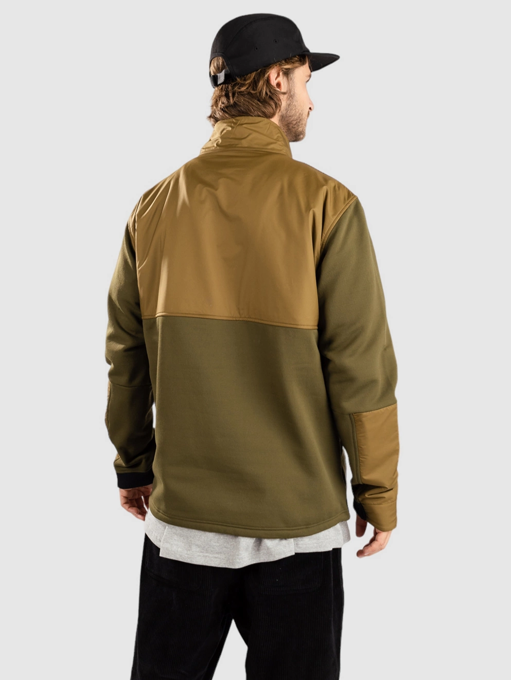 Mons Royale Decade Mid Fleece Pullover forest floor