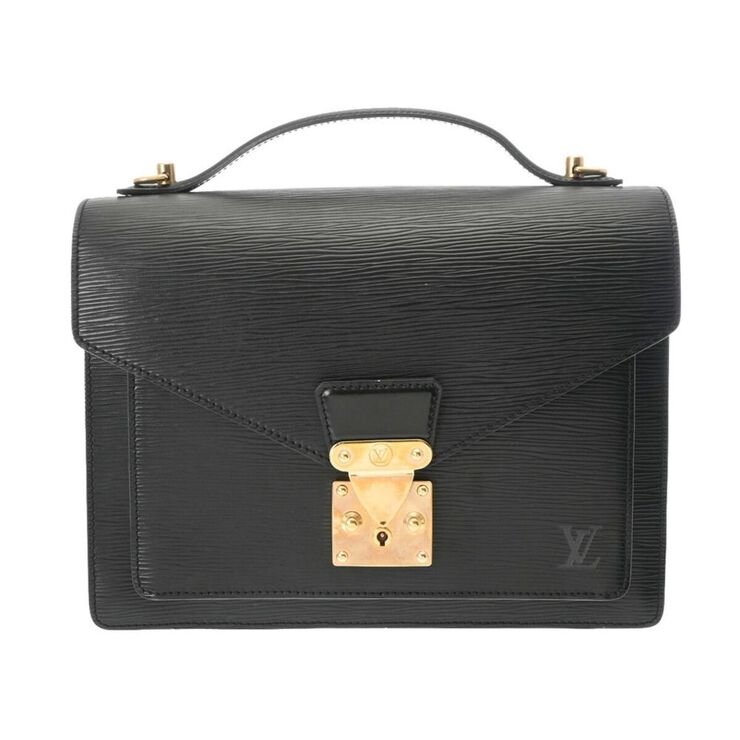 Louis Vuitton Vintage Louis Vuitton Monceau Black