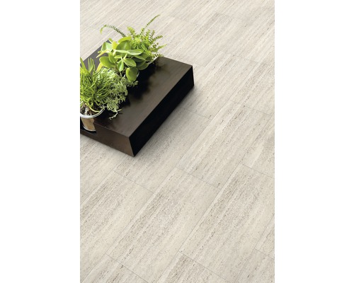 Vinyltegel Senso Natural Travertine zelfklevend 30,5x60,9 cm
